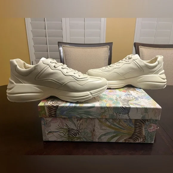 New Gucci Rhyton Tiger Sneaker Shoes Size UK 12 / US 12.5